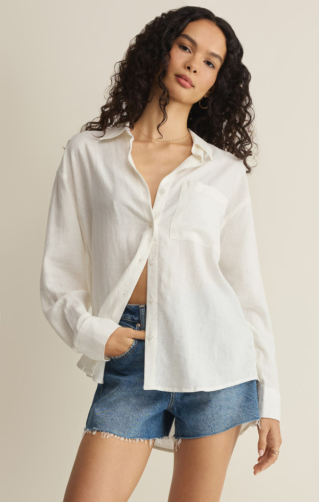 The Signature Linen Top – Z SUPPLY