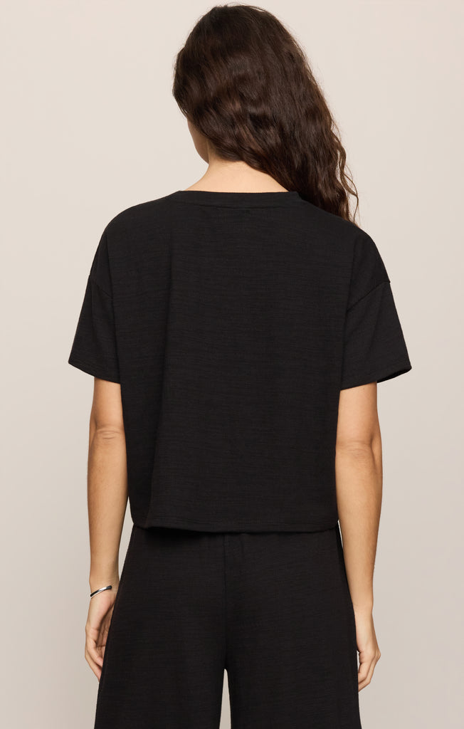 Sway Textured Cropped Tee – Z SUPPLY