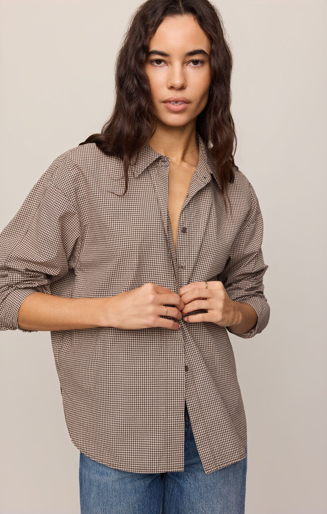 On Duty Gingham Button Up Shirt – Z SUPPLY