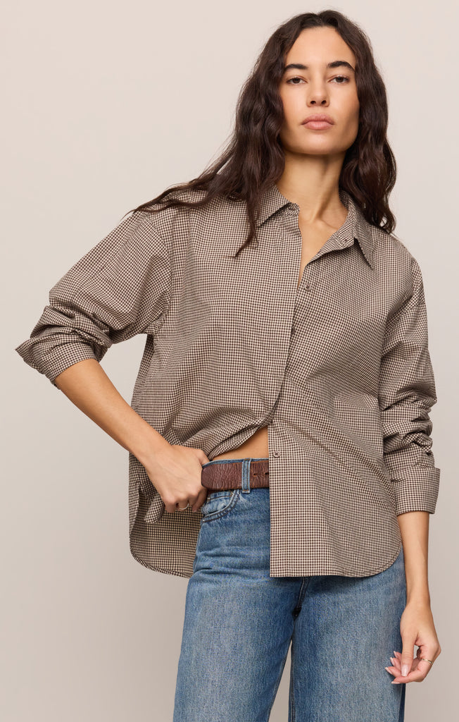 On Duty Gingham Button Up Shirt – Z SUPPLY