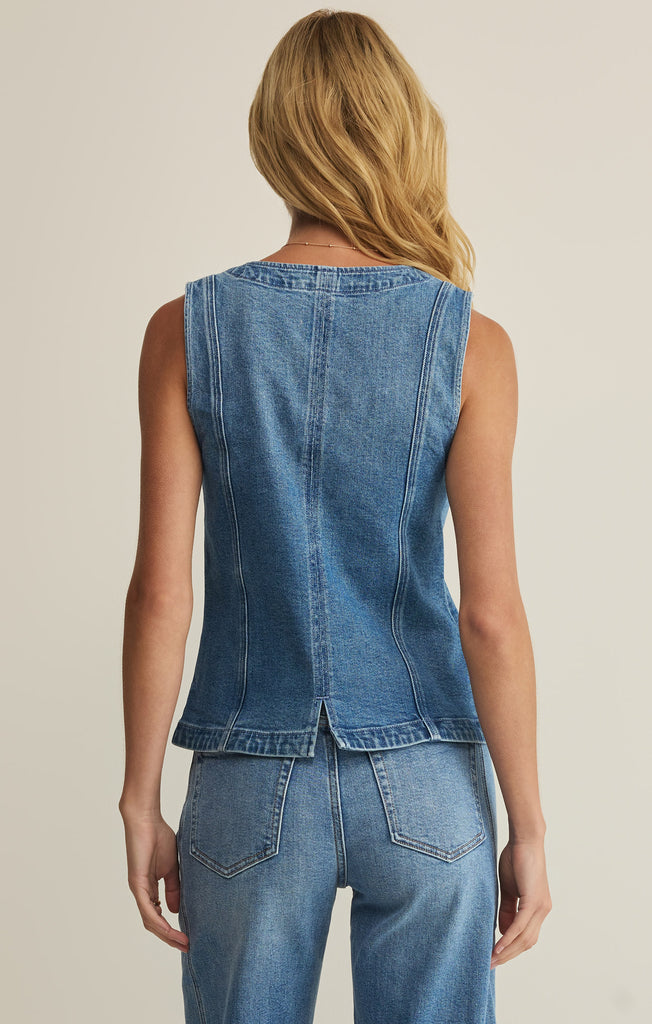 Porto Denim Tank Vest – Z SUPPLY