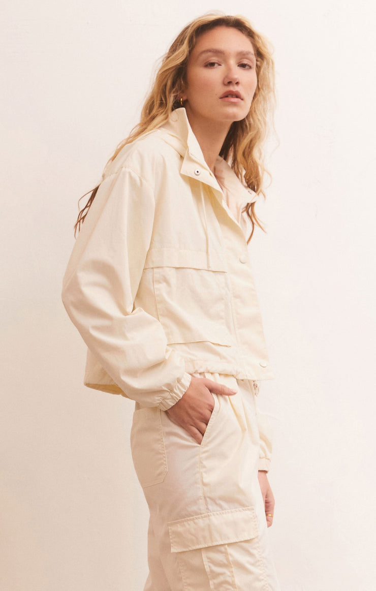Jackets Tiebreak Nylon Jacket Sandstone