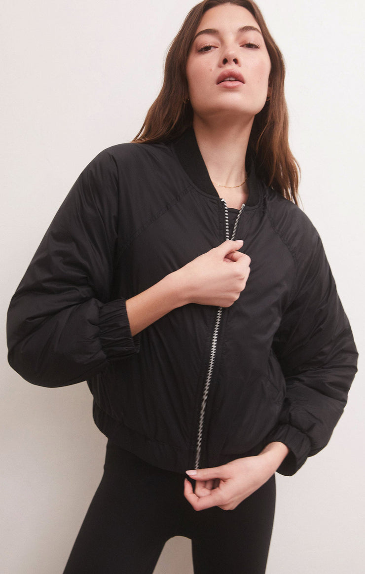 Jackets Reversible Quilted Bomber Jacket Reversible Quilted Bomber Jacket