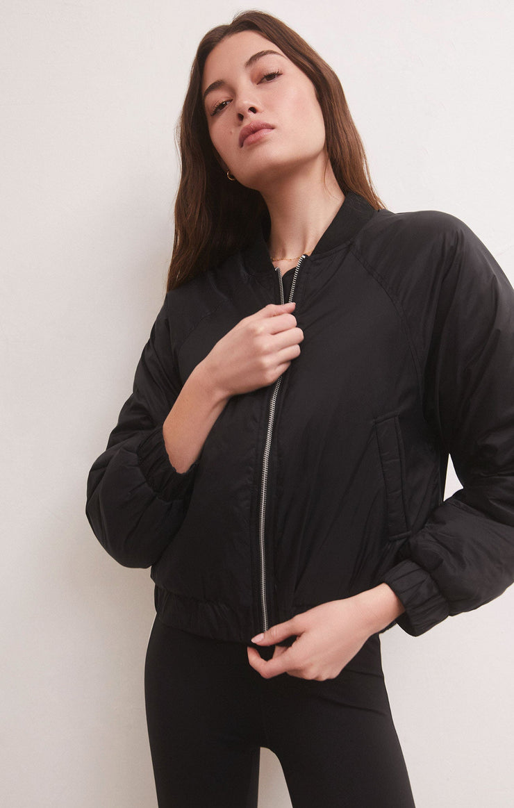 Jackets Reversible Quilted Bomber Jacket Reversible Quilted Bomber Jacket