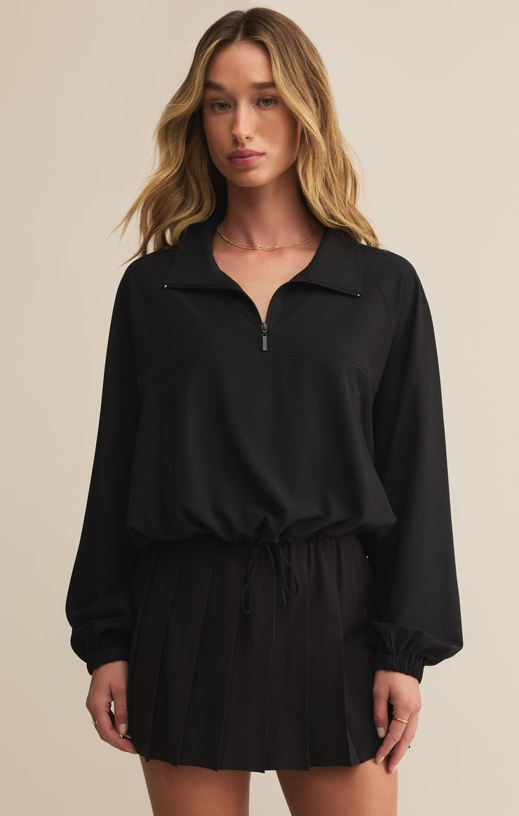 Jackets It’s A Breeze Half Zip Jacket Black