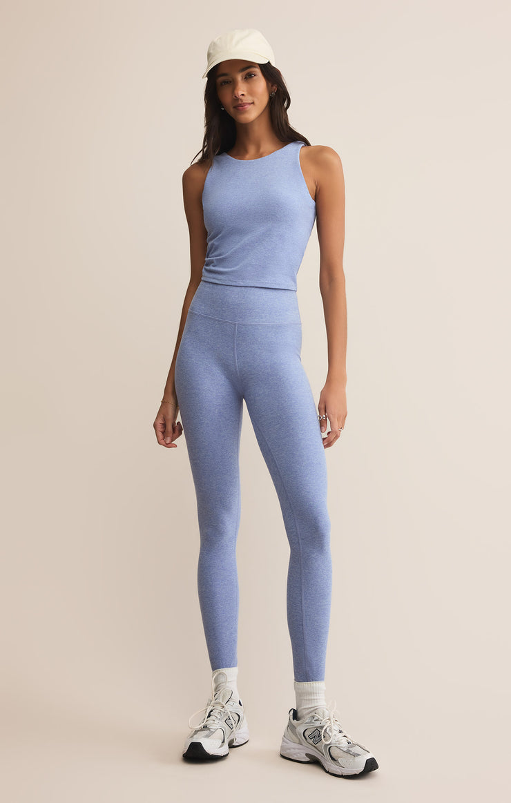 Tops Carlsbad Tank Top Infinity Blue Heather