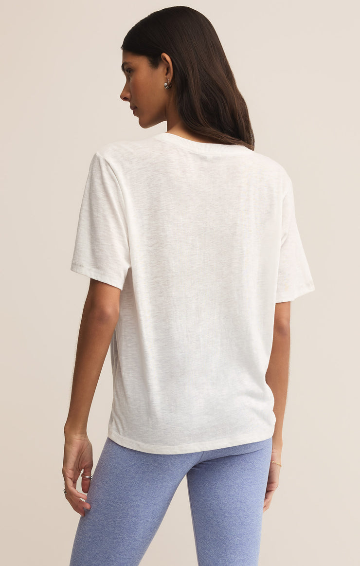 Tops Twisted Up Top White