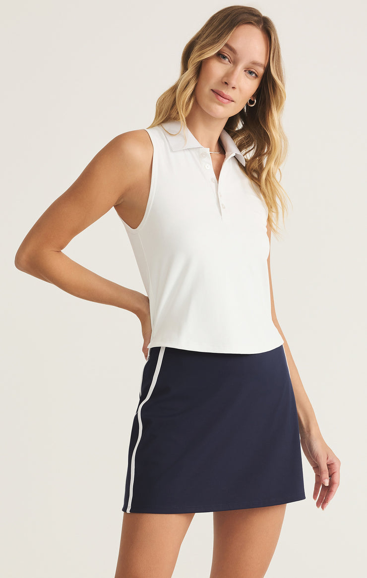 Tops Play On Polo Tank White