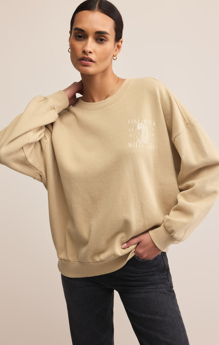 Tops Wild Side Sweatshirt Wild Side Sweatshirt
