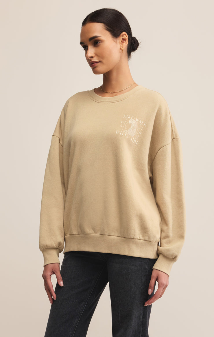 Tops Wild Side Sweatshirt Wild Side Sweatshirt