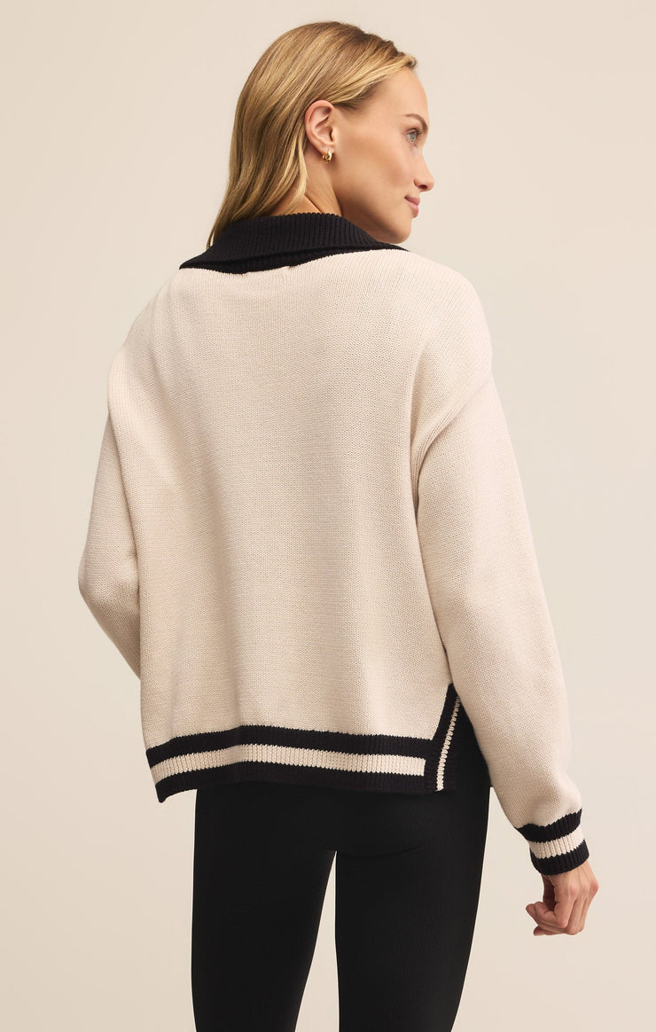 Tops Society Sweater Crystal