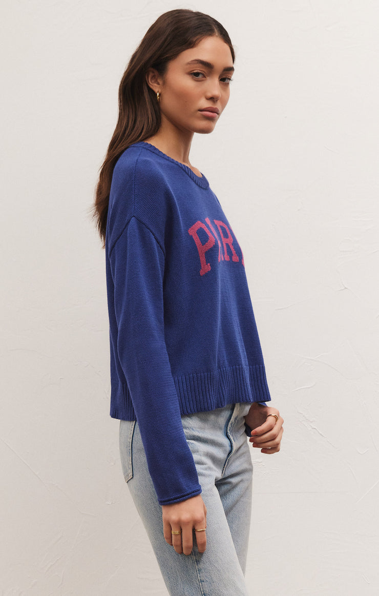 Sweaters Sienna Paris Sweater Space Blue