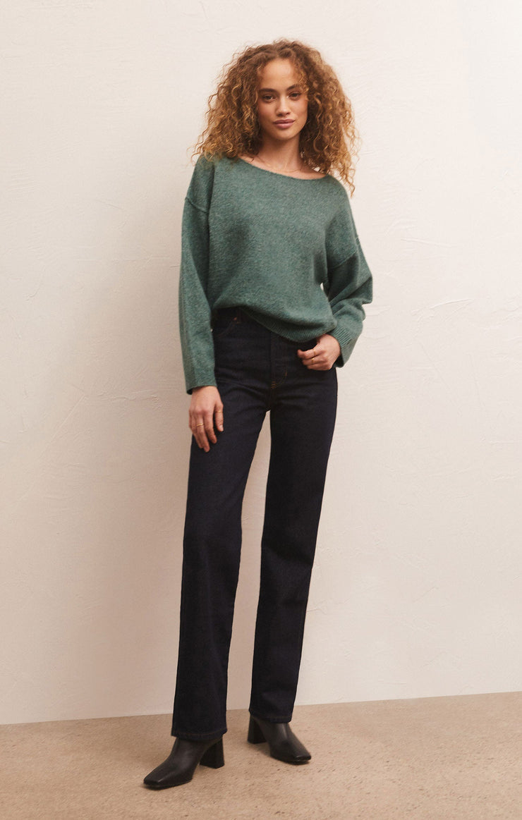 Sweaters Everyday Pullover Sweater Calypso Green