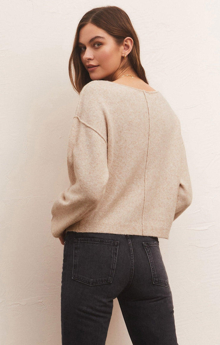 Sweaters Everyday Pullover Sweater Light Oatmeal Heather