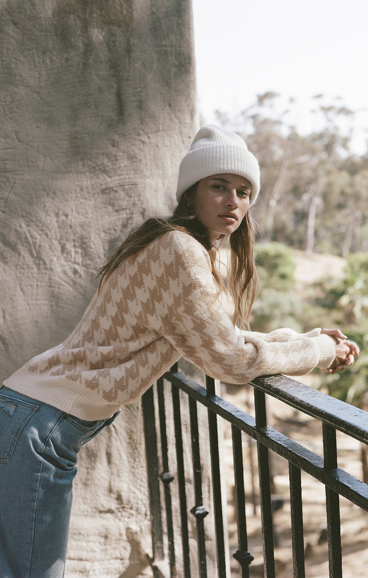 Sweaters Cedar Houndstooth Sweater Cedar Houndstooth Sweater