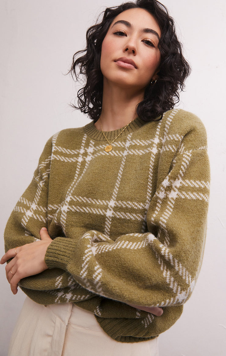 Sweaters Jolene Plaid Sweater Ivy
