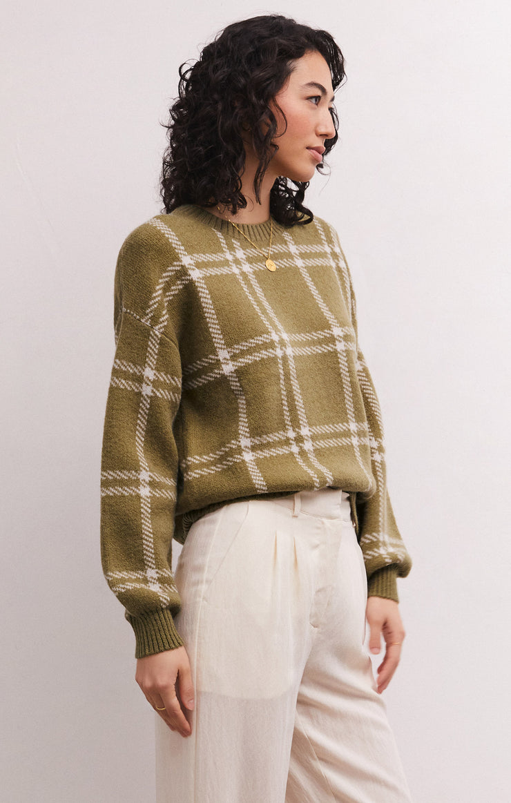 Sweaters Jolene Plaid Sweater Ivy