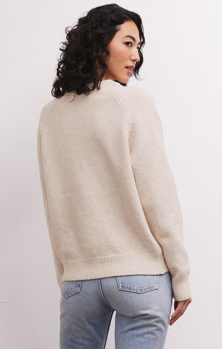 Sweaters Lizzy Cozy Sweater Light Oatmeal Heather