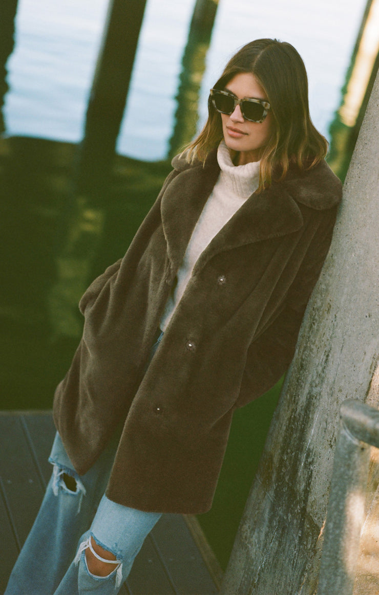Jackets Jewel Faux Fur Coat Jewel Faux Fur Coat