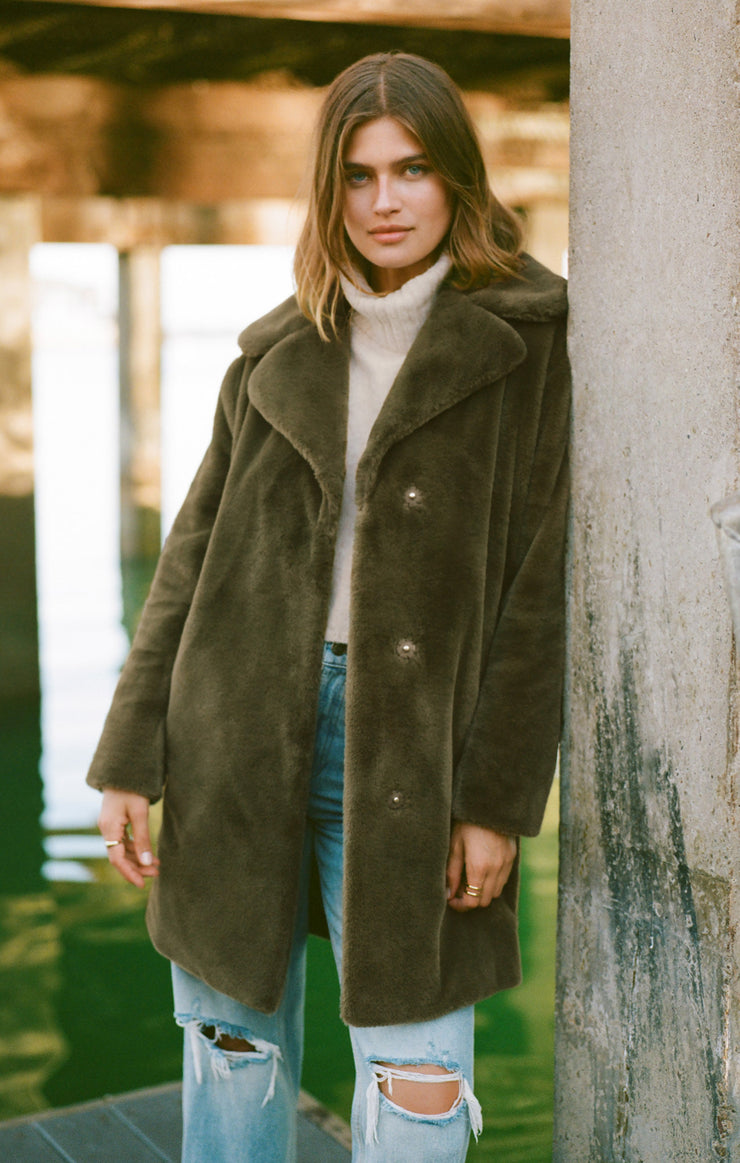 Jackets Jewel Faux Fur Coat Jewel Faux Fur Coat