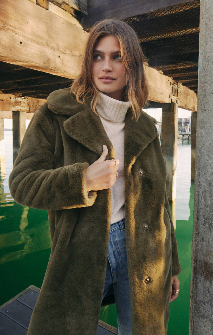 Jackets Jewel Faux Fur Coat Jewel Faux Fur Coat