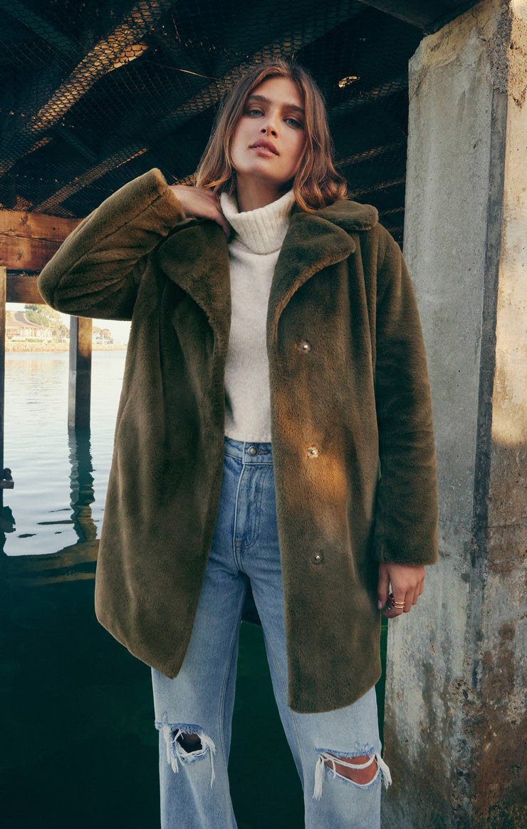 Jackets Jewel Faux Fur Coat Jewel Faux Fur Coat