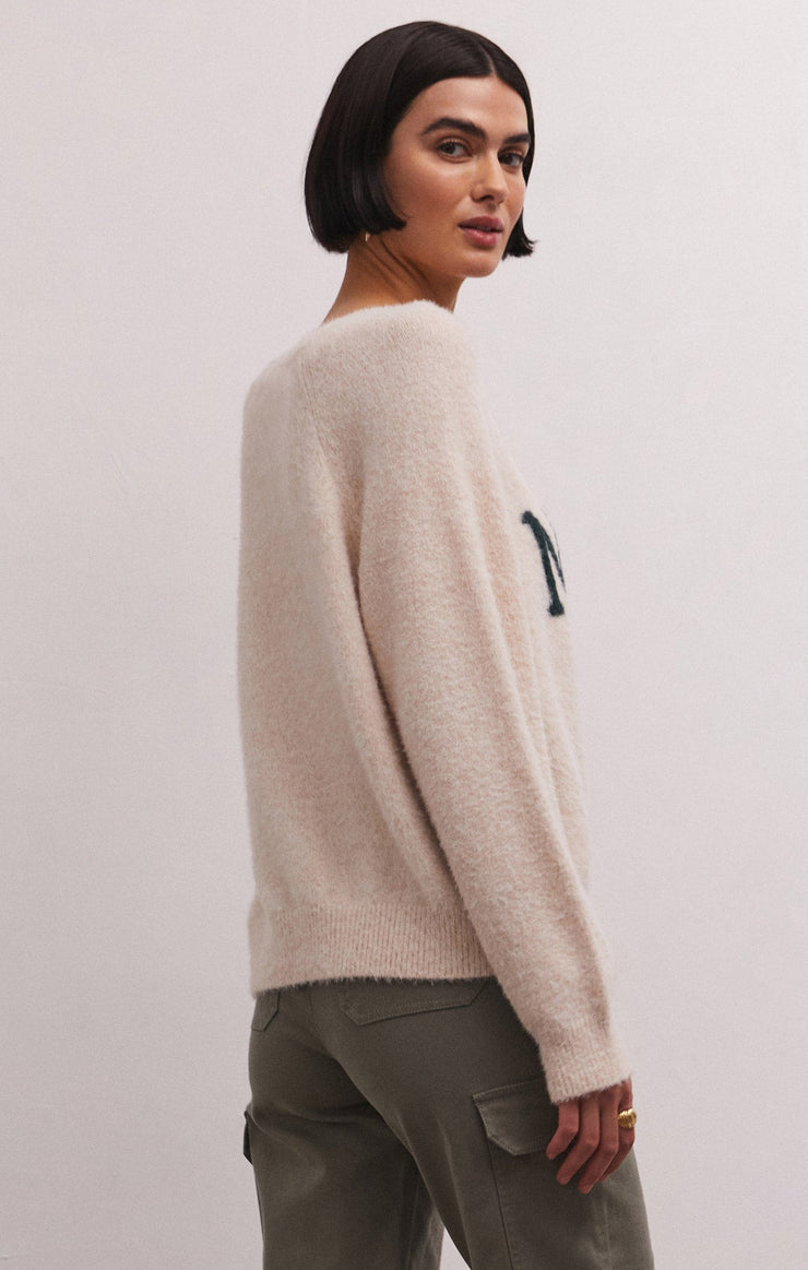 Sweaters Lizzy Merry Sweater Light Oatmeal Heather