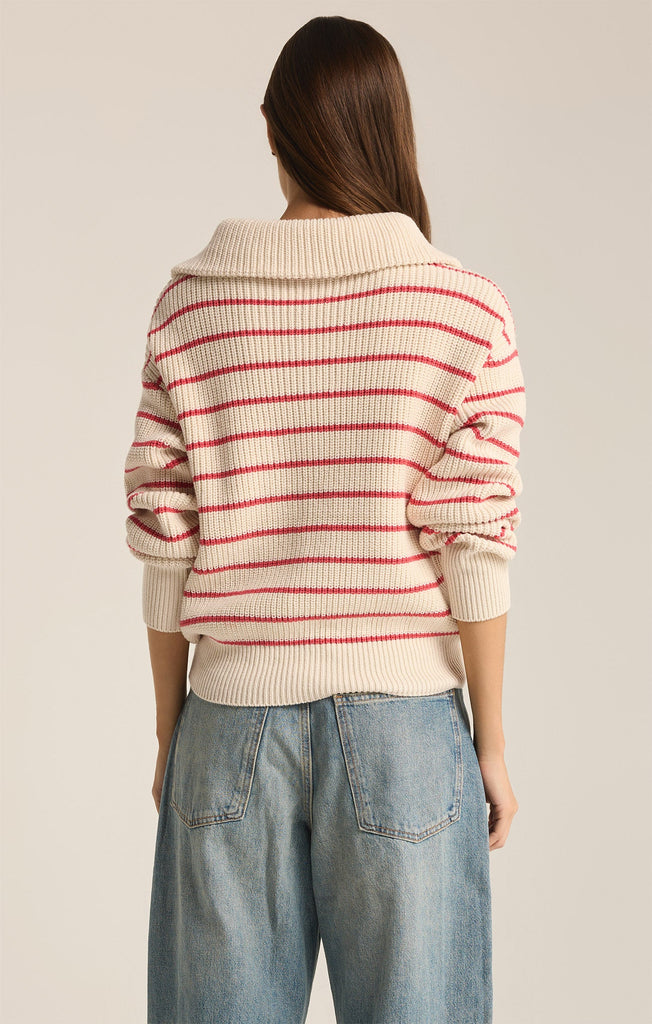 Villa Half Zip Stripe Sweater – Z SUPPLY