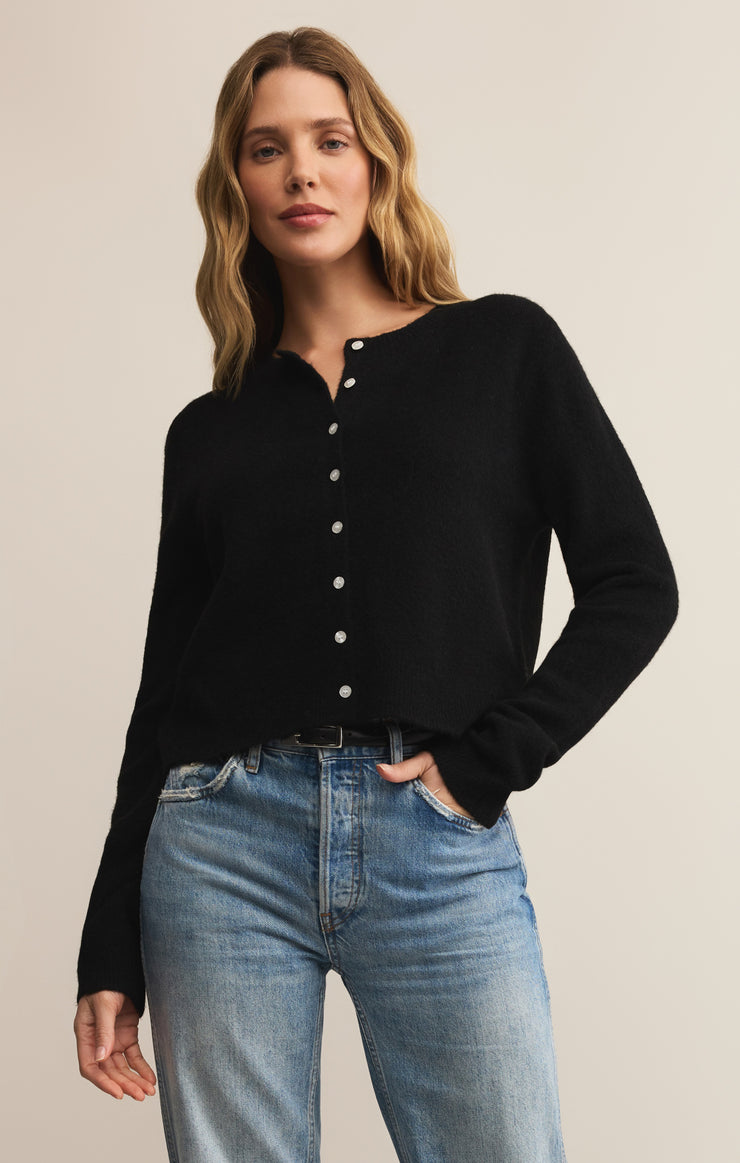 Sweaters Medina Cozy Cardigan Black