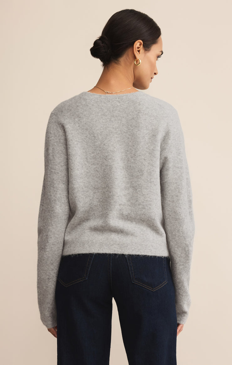 Sweaters Medina Cozy Cardigan Light Heather Grey