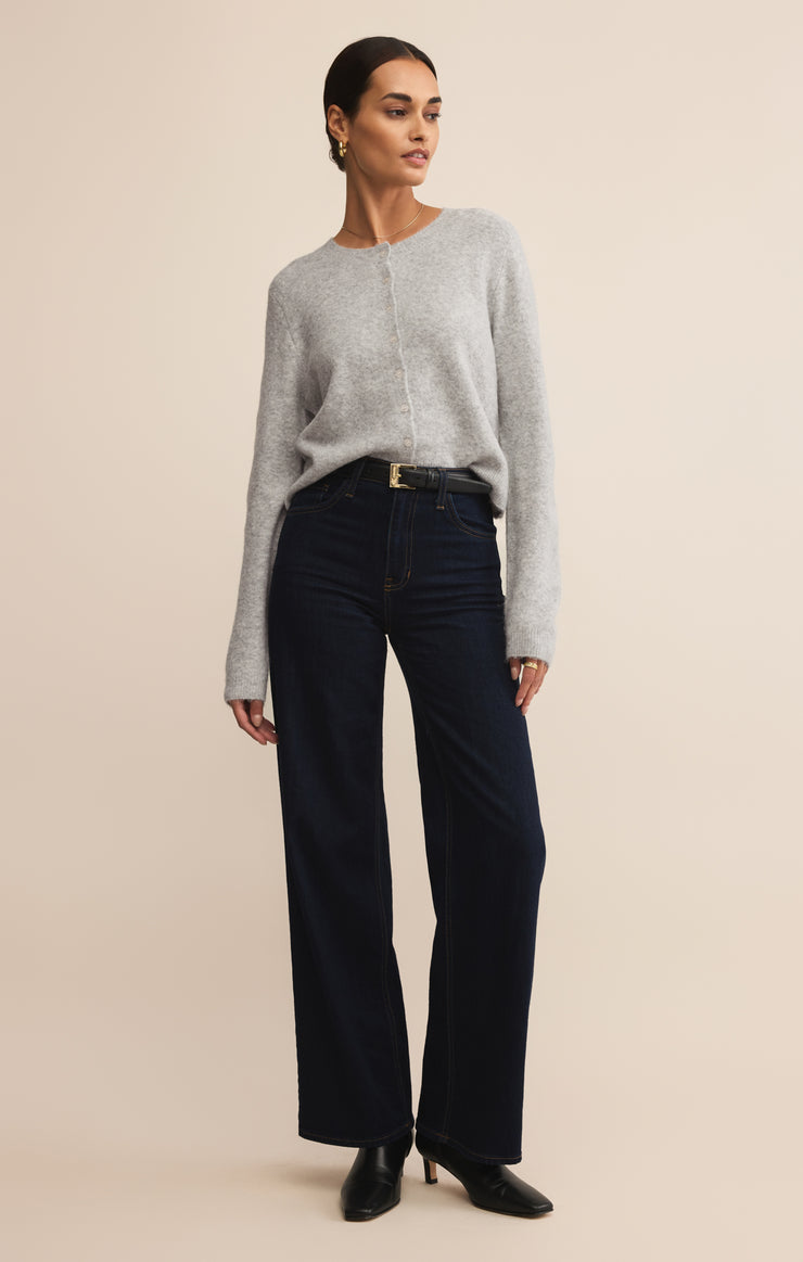 Sweaters Medina Cozy Cardigan Light Heather Grey