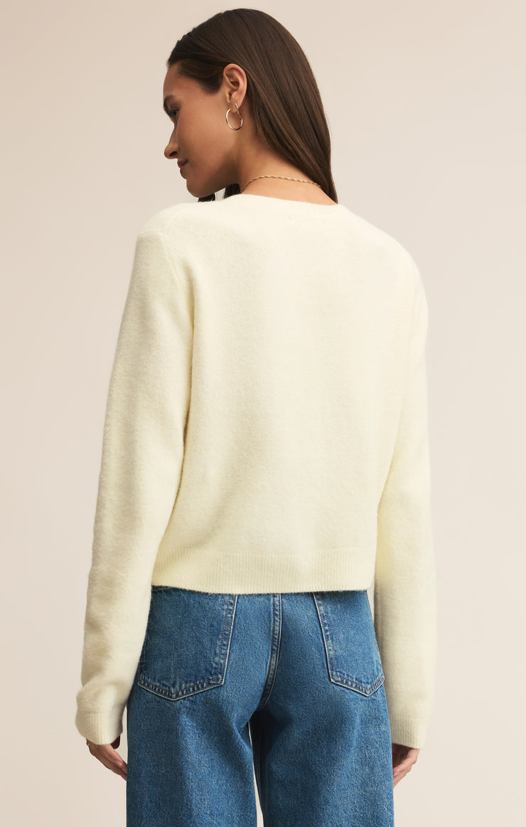 Sweaters Medina Cozy Cardigan Mellow Yellow