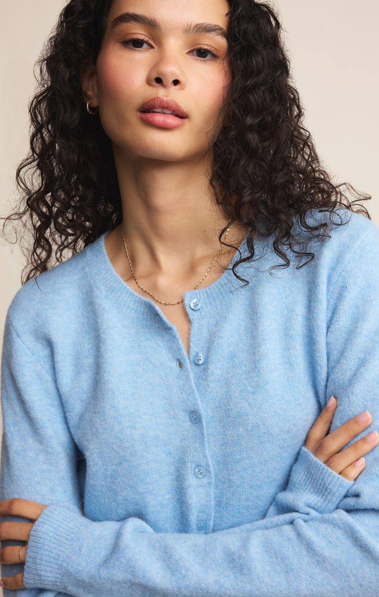 Sweaters Medina Cozy Cardigan Serene Blue
