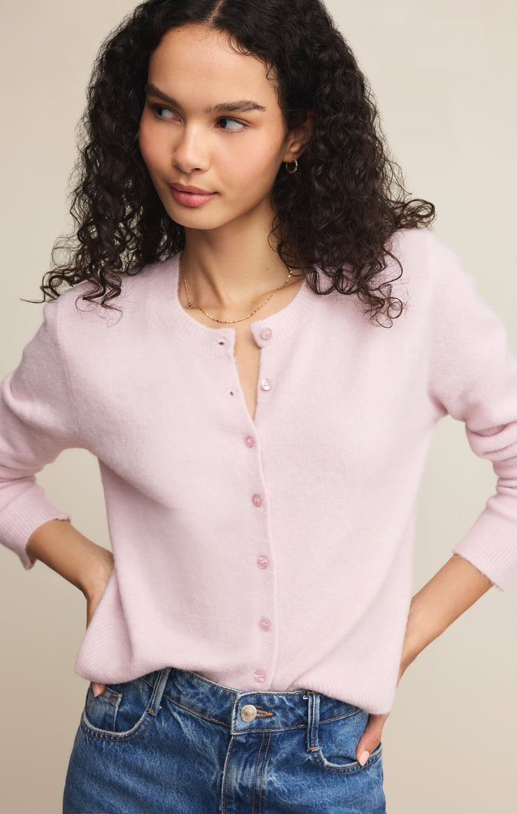 Sweaters Medina Cozy Cardigan Washed Pink