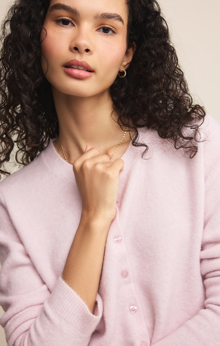 Sweaters Medina Cozy Cardigan Washed Pink