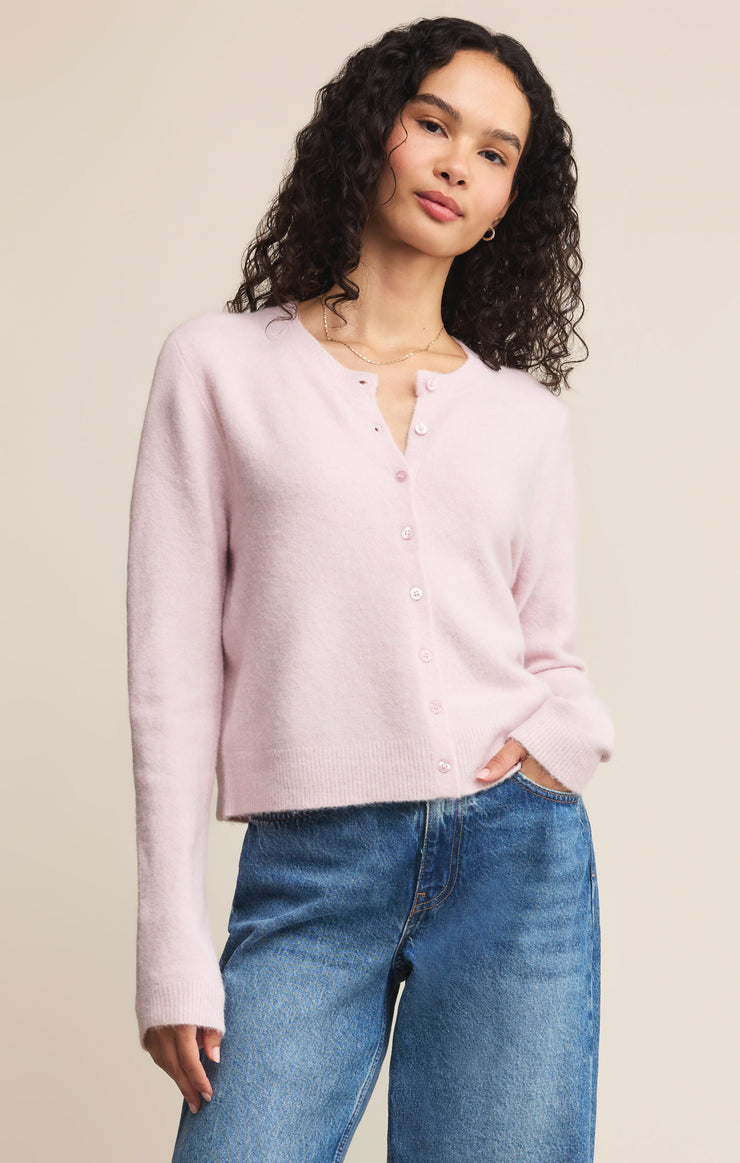 Sweaters Medina Cozy Cardigan Washed Pink