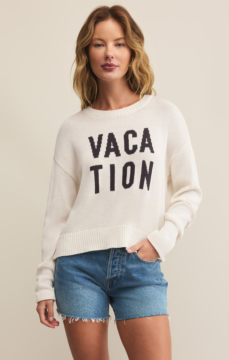 Sweaters Sienna Vacation Sweater Sea Salt