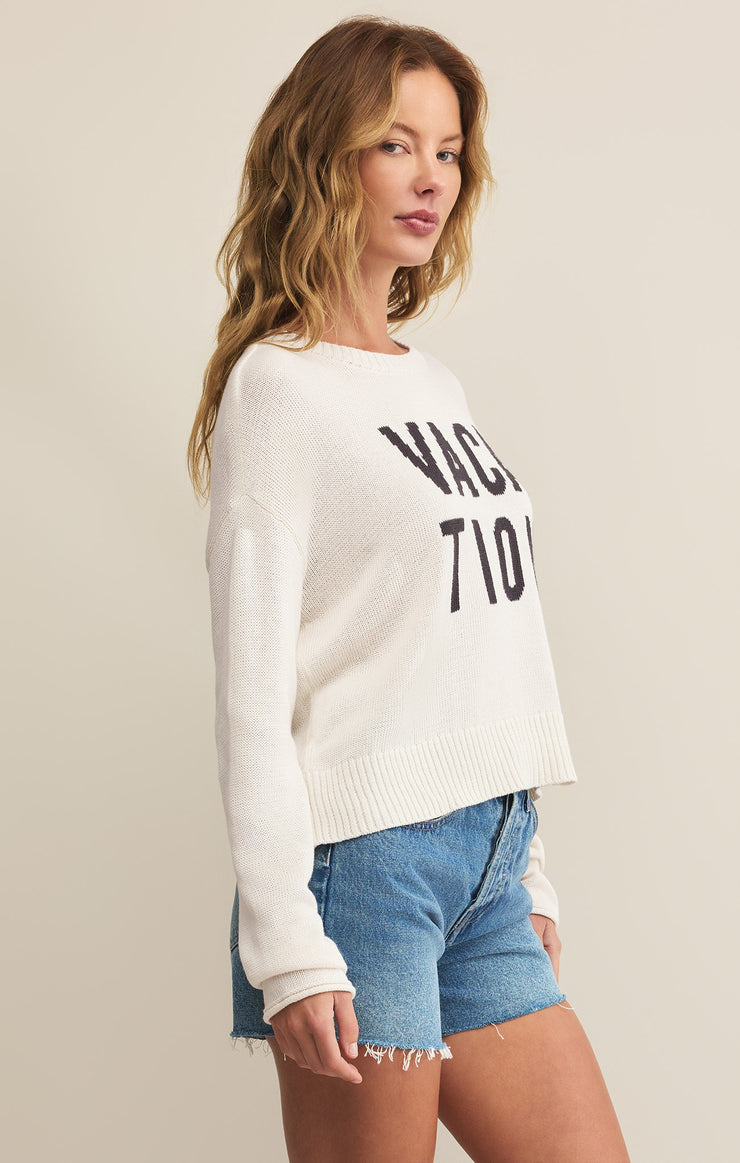 Sweaters Sienna Vacation Sweater Sea Salt