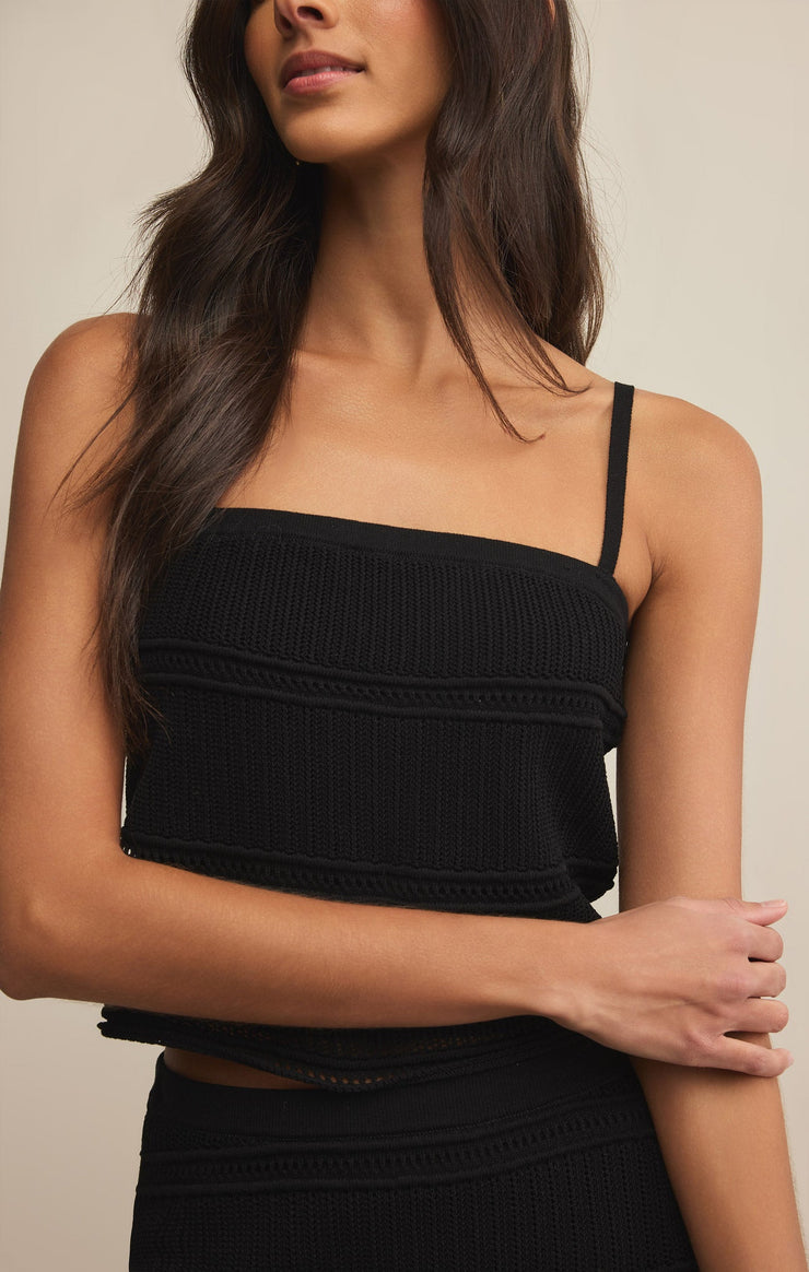 Sweaters Fernanda Cropped Crochet Tank Fernanda Cropped Crochet Tank