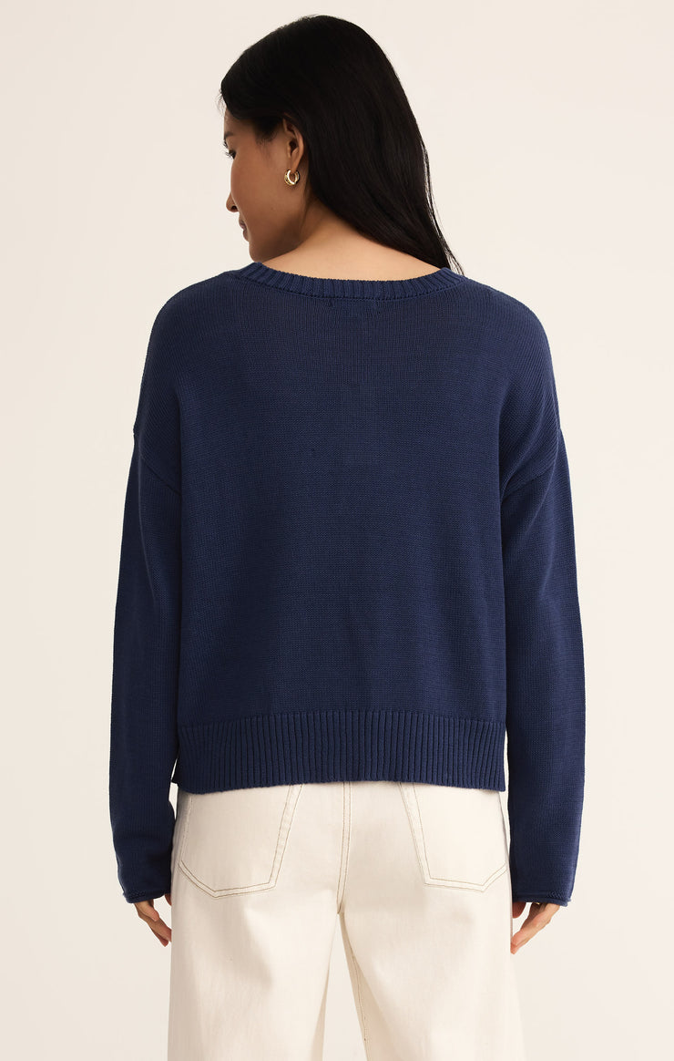 Sweaters Sienna USA Sweater Yacht Blue