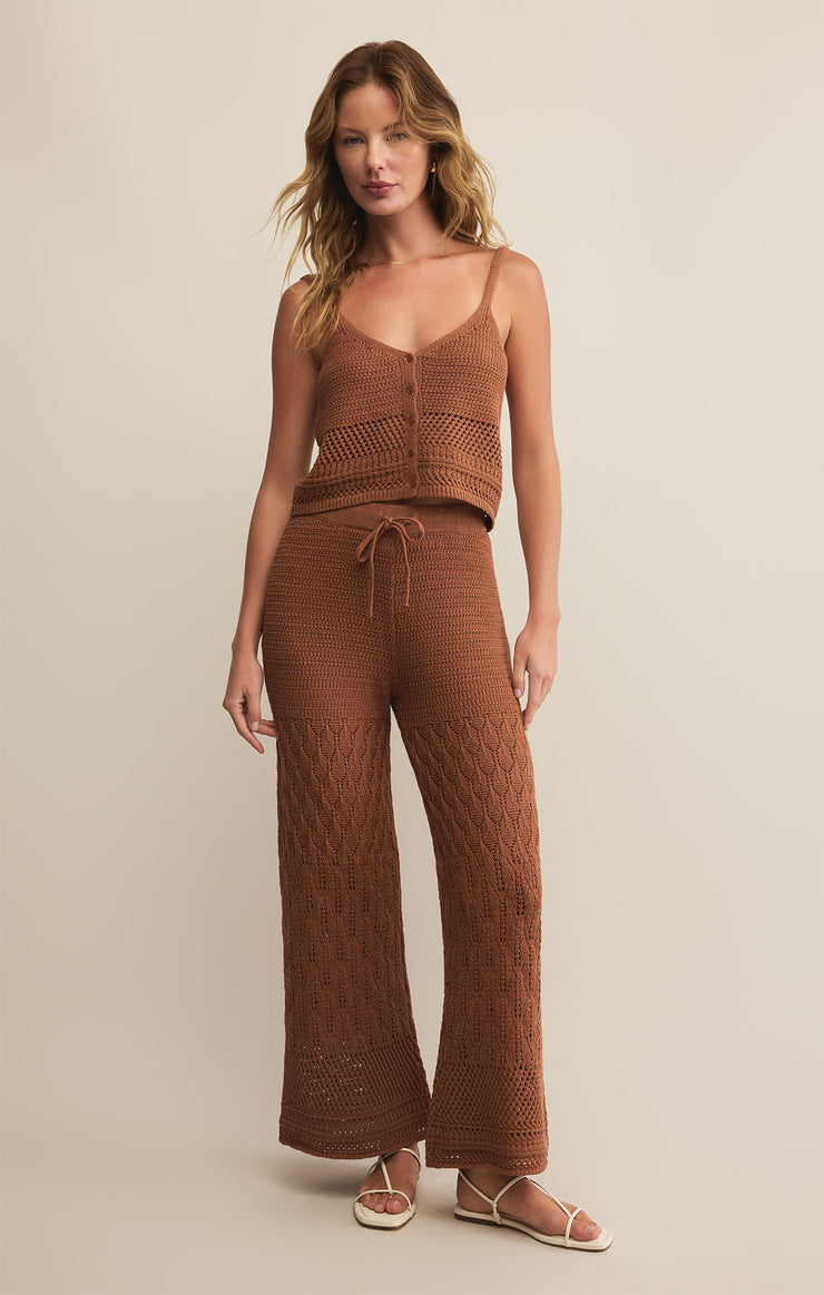 Sweaters Tay Crochet Cropped Tank Teakwood
