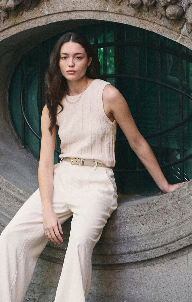 Sweaters Calan Rib Sweater Cropped Tank Calan Rib Sweater Cropped Tank