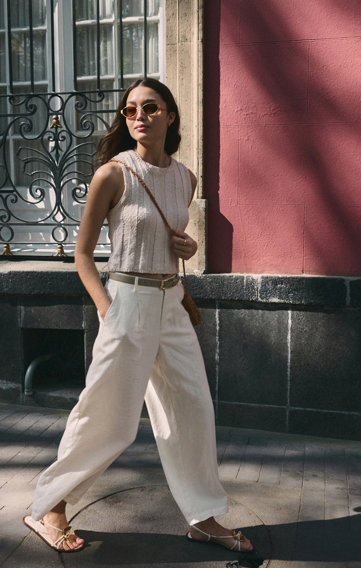 Sweaters Calan Rib Sweater Cropped Tank Calan Rib Sweater Cropped Tank