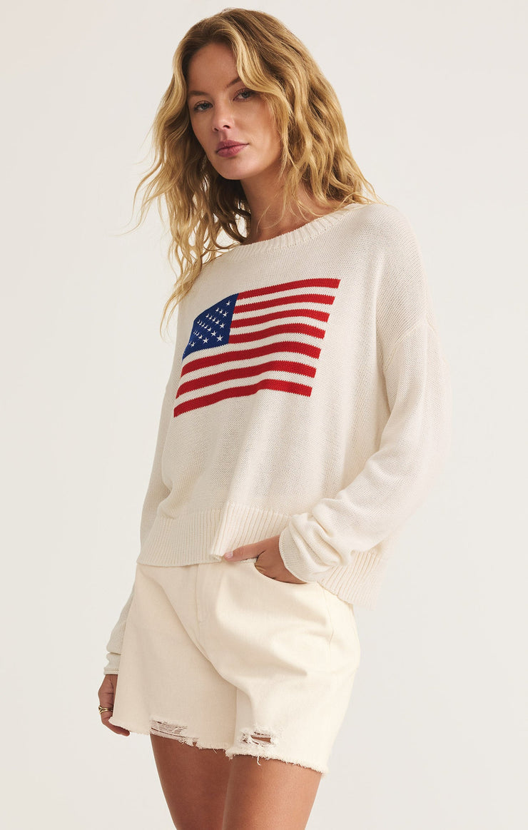 Sweaters Sienna Flag Sweater Sienna Flag Sweater