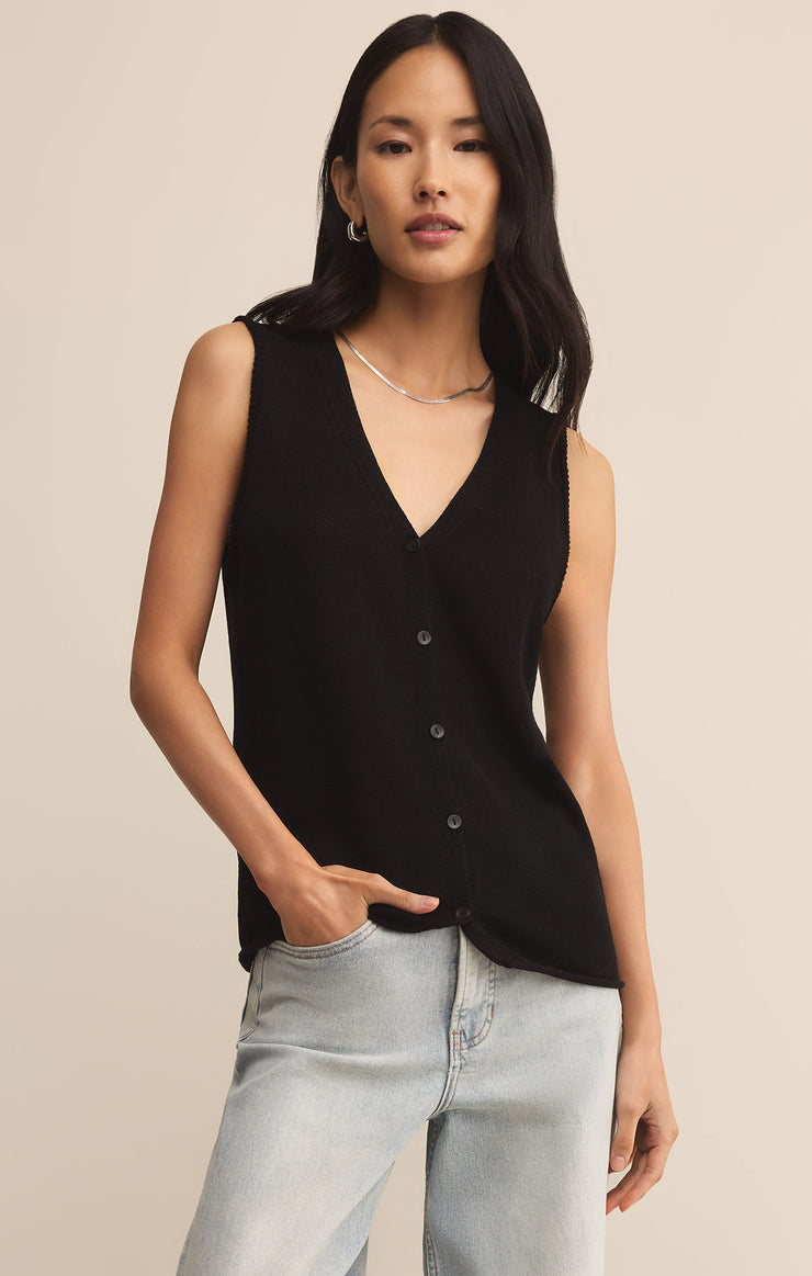 Sweaters Wanderlust Sweater Vest Black