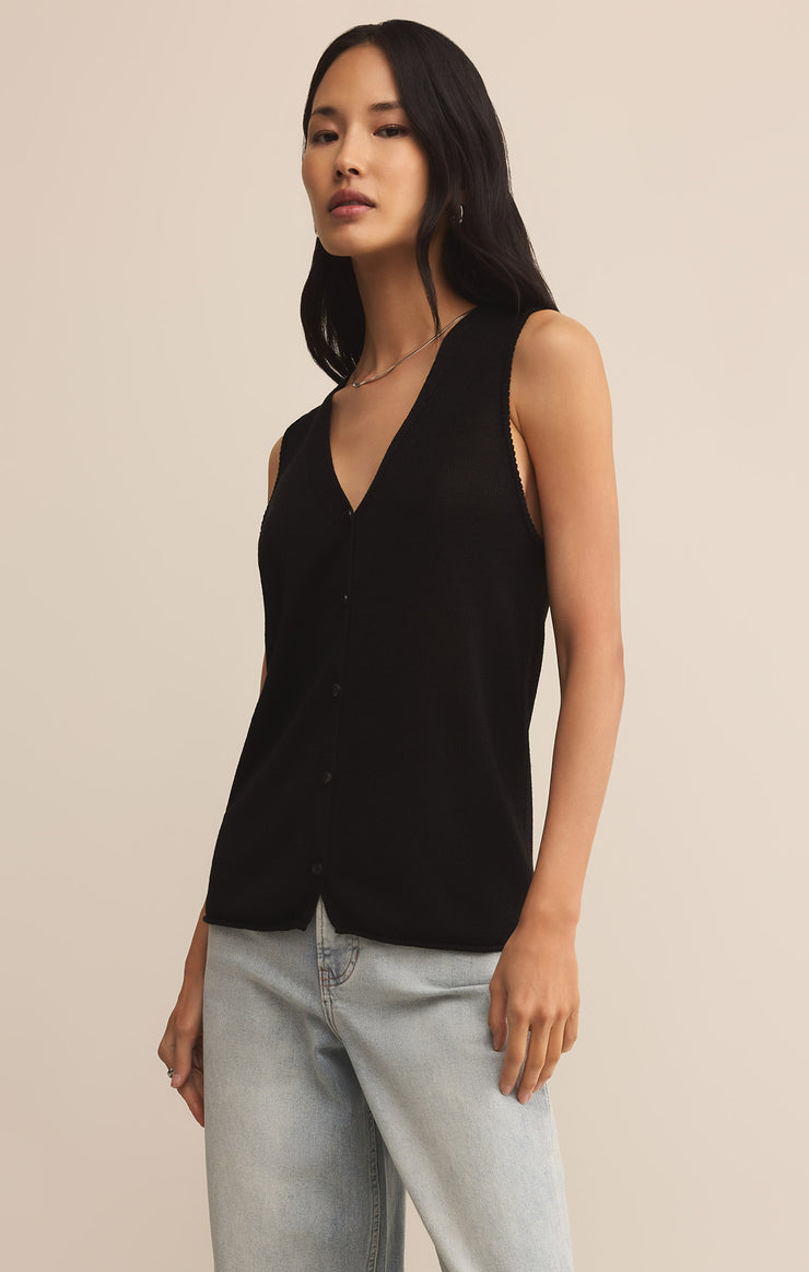 Sweaters Wanderlust Sweater Vest Black