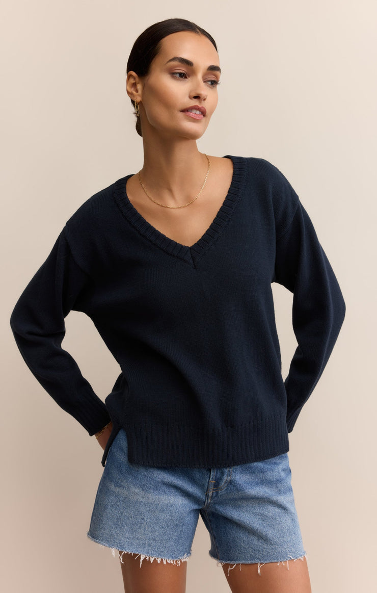 Sweaters All Around Cotton V-Neck Sweater All Around Cotton V-Neck Sweater