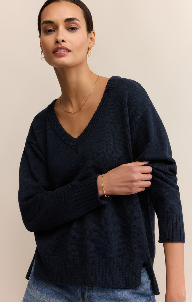 Sweaters All Around Cotton V-Neck Sweater All Around Cotton V-Neck Sweater