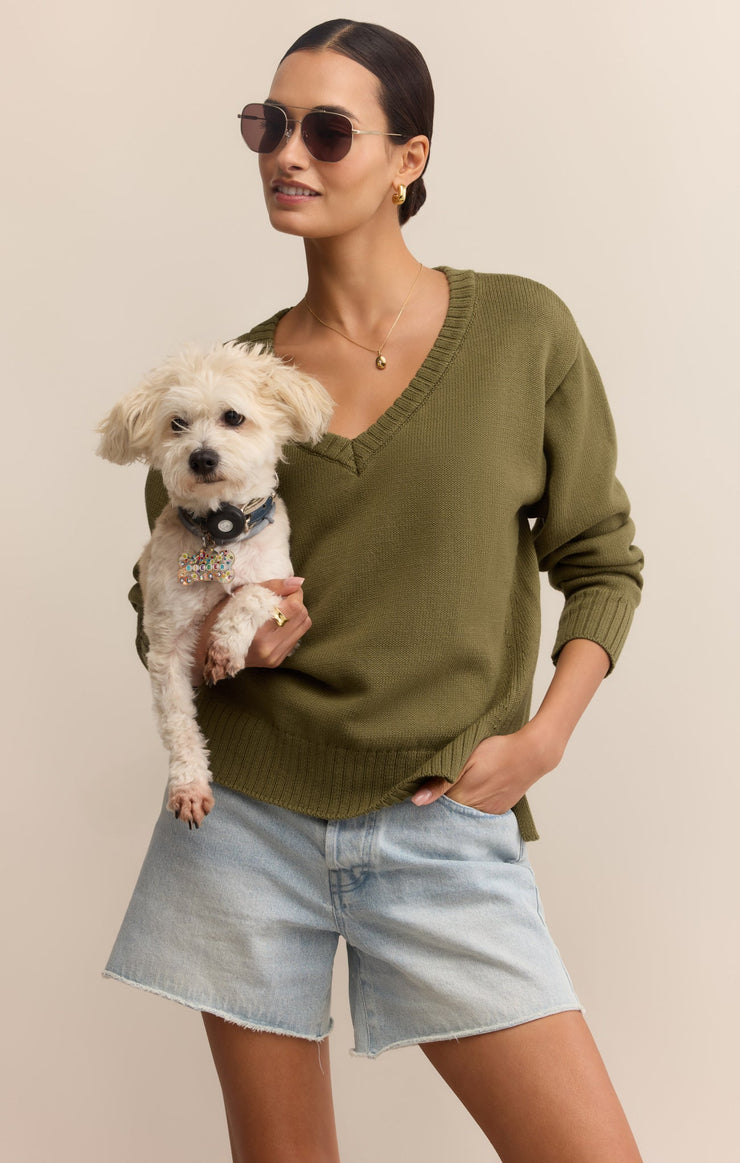 Sweaters All Around Cotton V-Neck Sweater All Around Cotton V-Neck Sweater