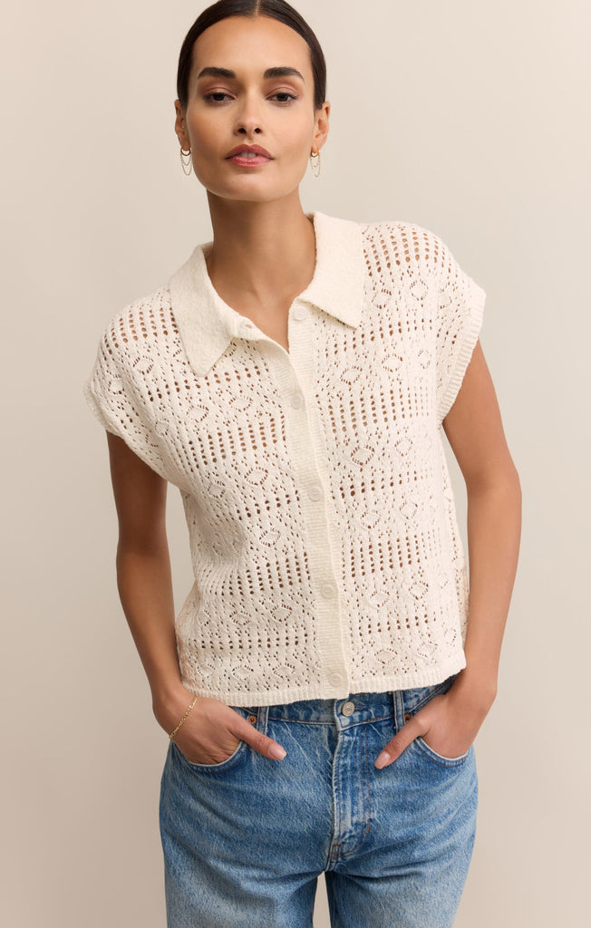 トップス MELT THE LADY collared knit tops melt the lady collared knit tops - メルカリ